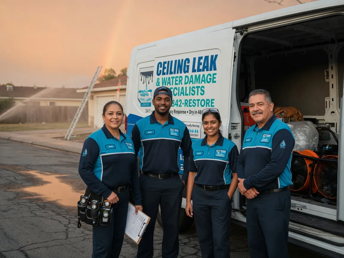 Ceiling Leak Cleanup company in Wind Ridge, PA
