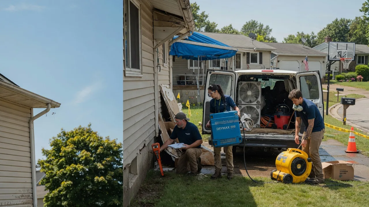 Ceiling Leak Cleanup in Wind Ridge, PA near me