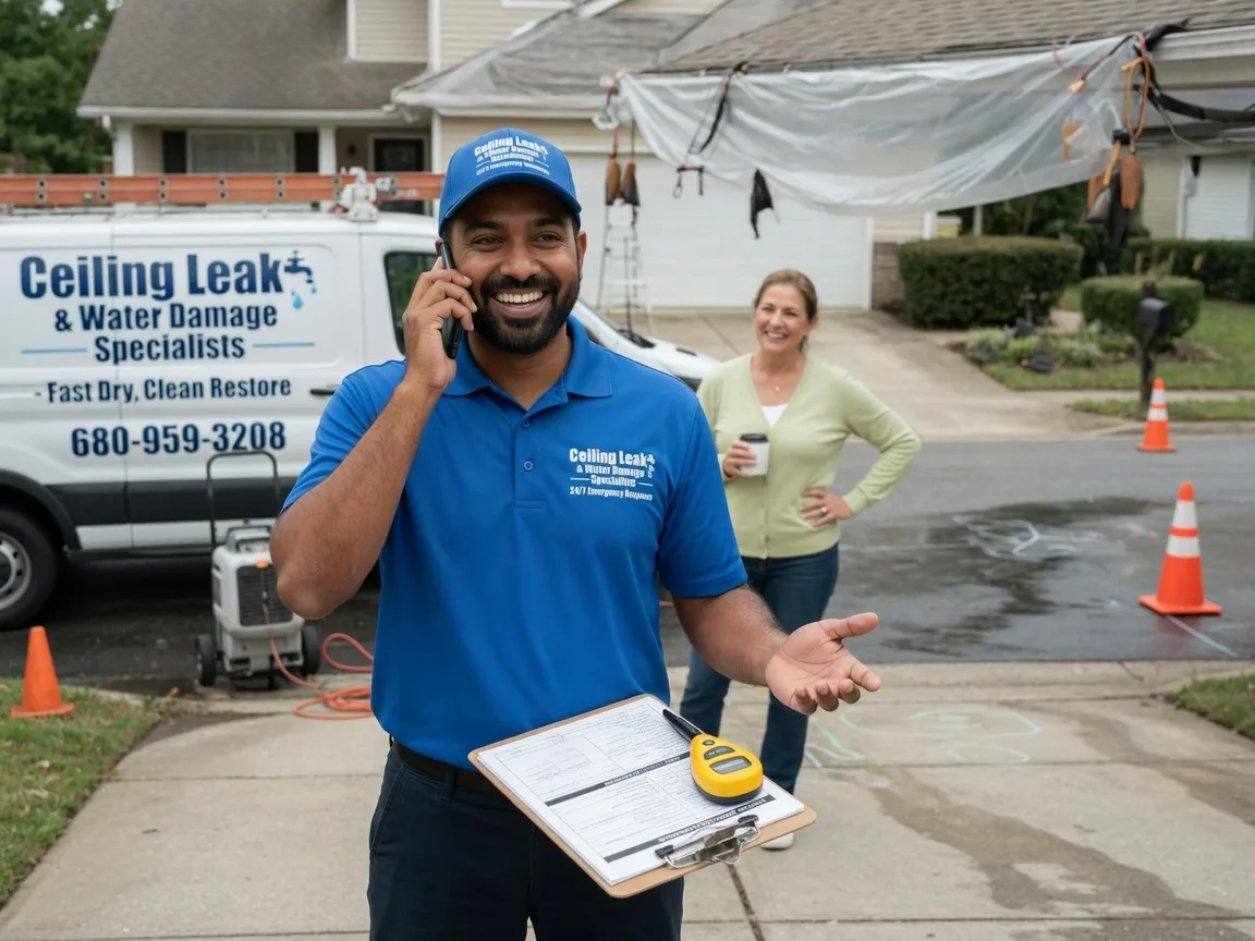 Ceiling Leak Cleanup Wind Ridge, PA FAQs